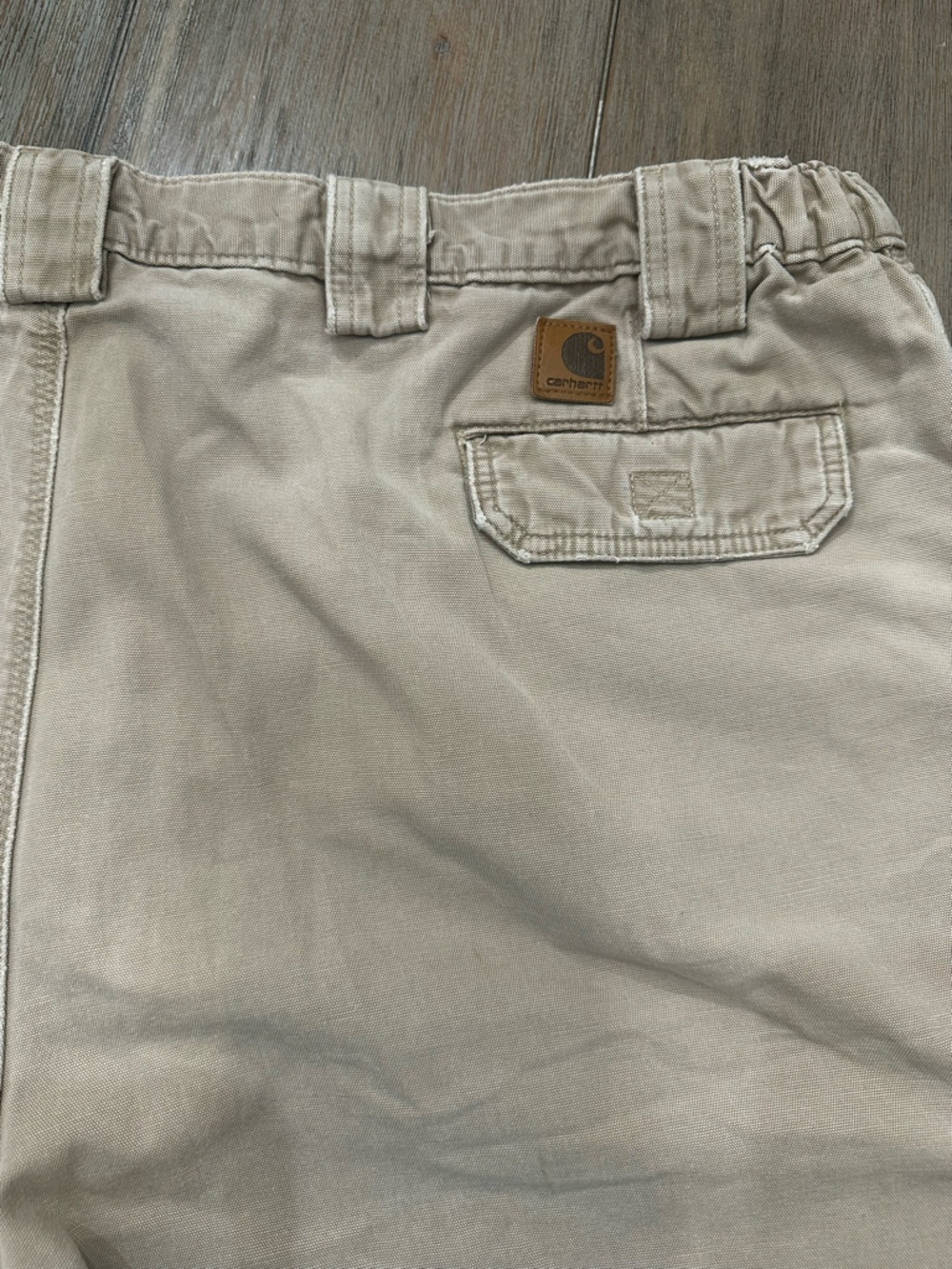Carhartt Big & Tall Men’s Khaki Cargo Shorts | Size 48